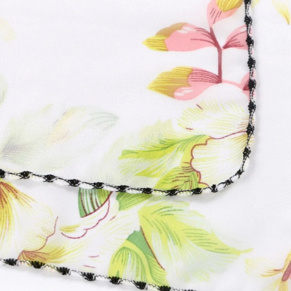 FACE MASK  DAISY FLORAL SCARF #7 - Picture 8 of 10